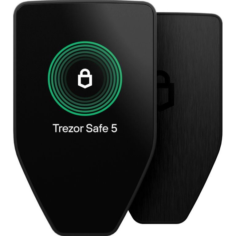 Trezor Safe 5 彩色触屏硬件钱包